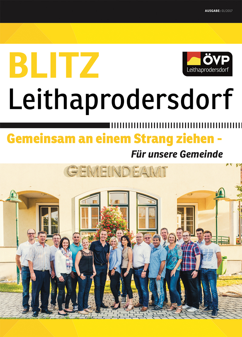 Titelseite Blitz Ausgabe 01/2017